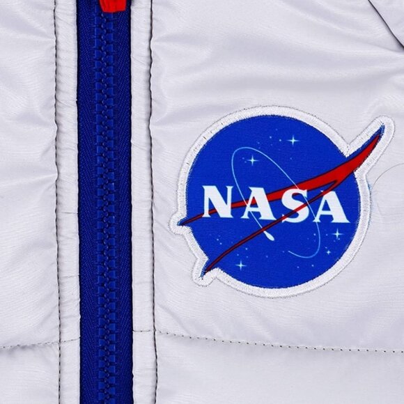 (2) New Toddler NASA Astronaut Explorer Puffer Jacket Coat - outerspace stars :) - Picture 6 of 7